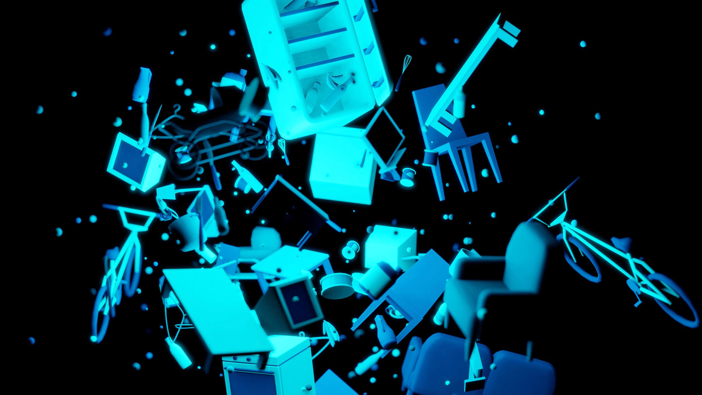 Appliance Vortex (20 Second Loop) 4K