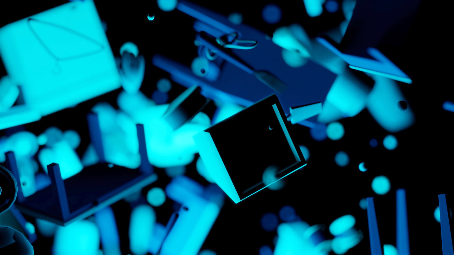 Appliance Vortex (20 Second Loop) 4K