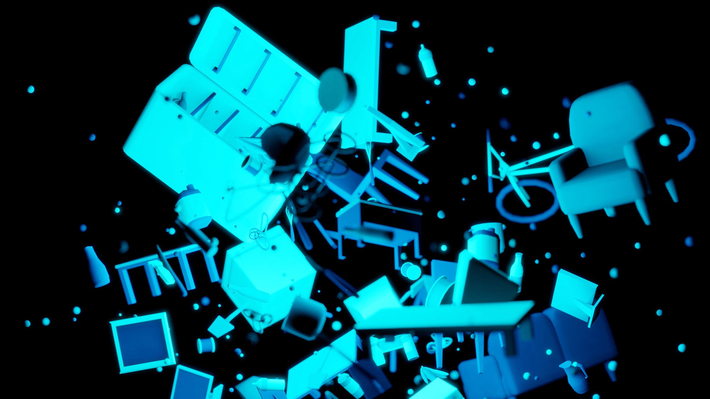 Appliance Vortex (20 Second Loop) 4K