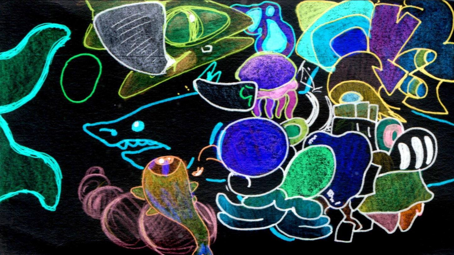 Color Pencil - Turtle Shark - MicahBuzan.com/Shop