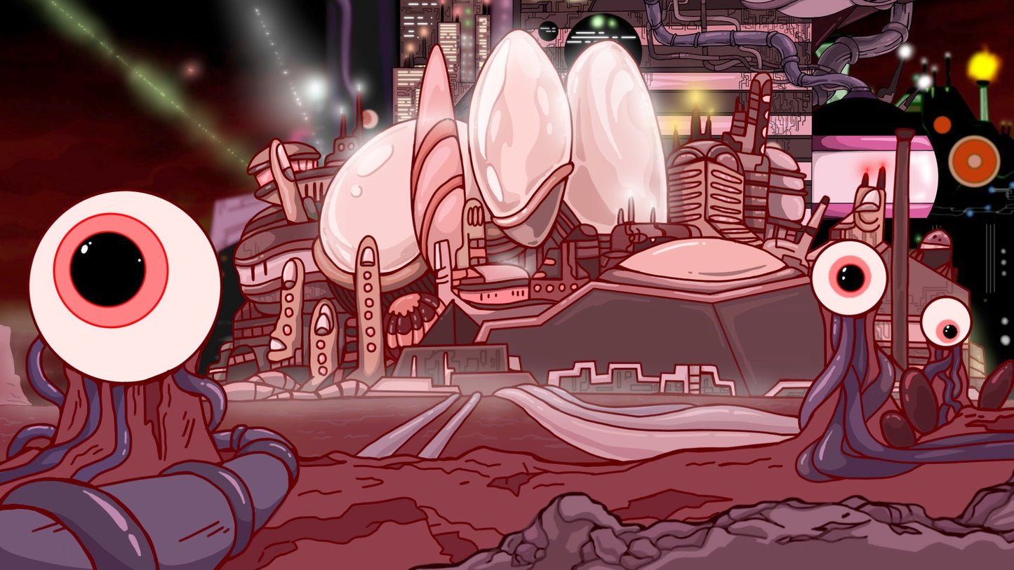 CyberPunk Eye City