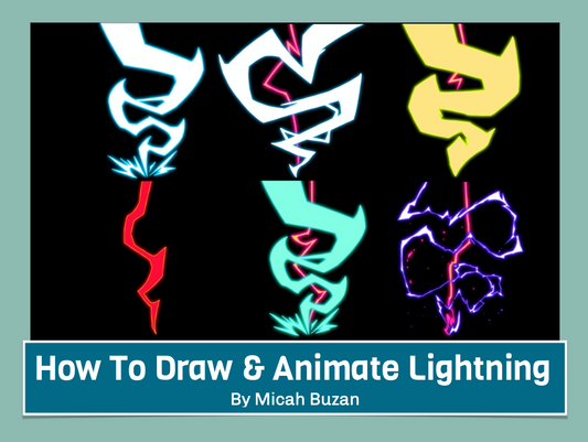 How to Draw & Animate Lightning - ebook