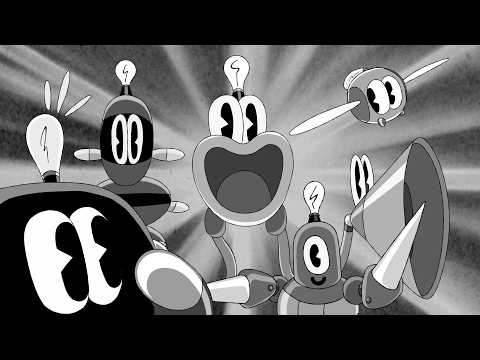 Rubberhose Robots (15 Loops) 4K