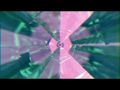 Free VJ Loop - VHS Glass Tunnel