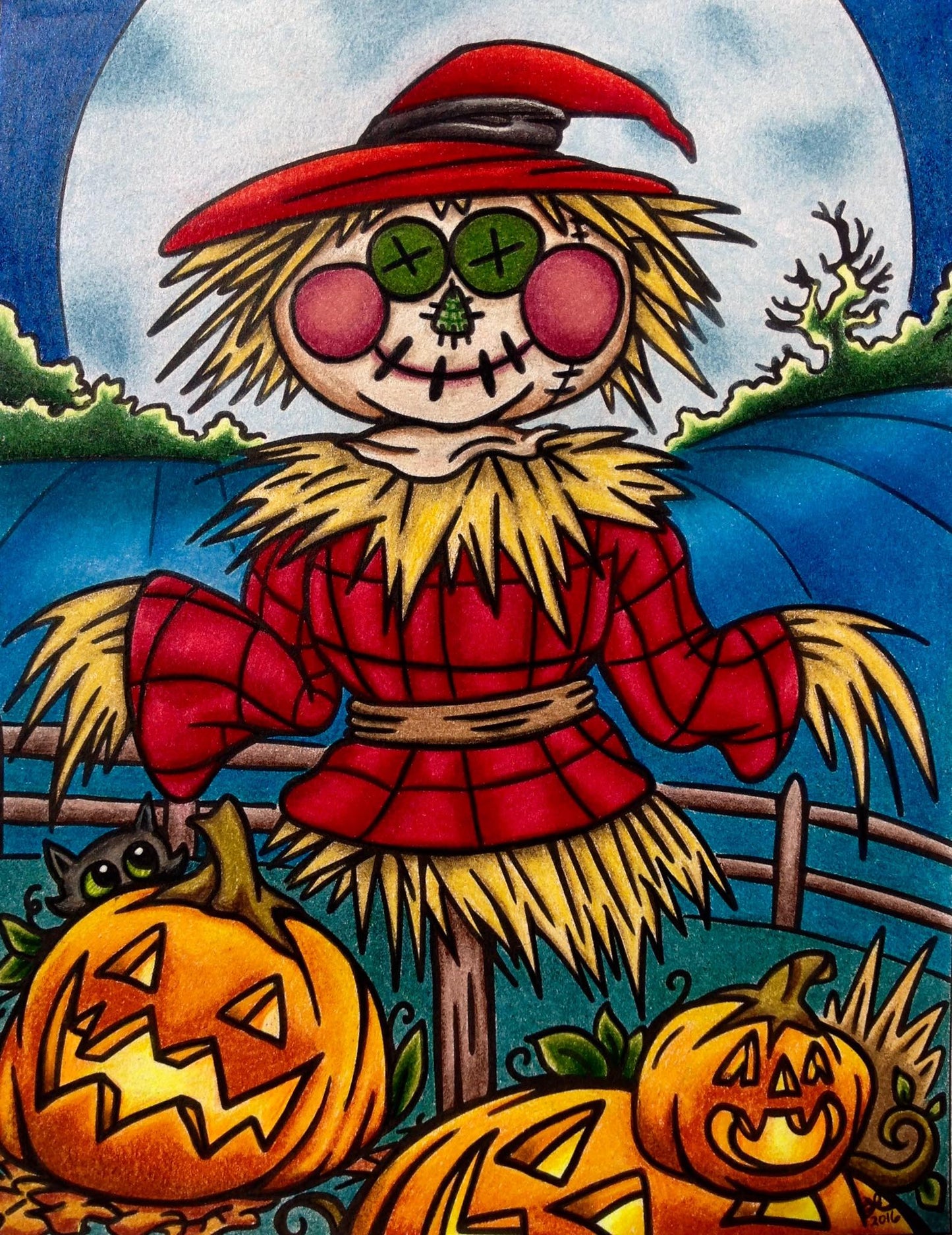 Halloween Madness - Coloring Book PDF (31 Illustrations)