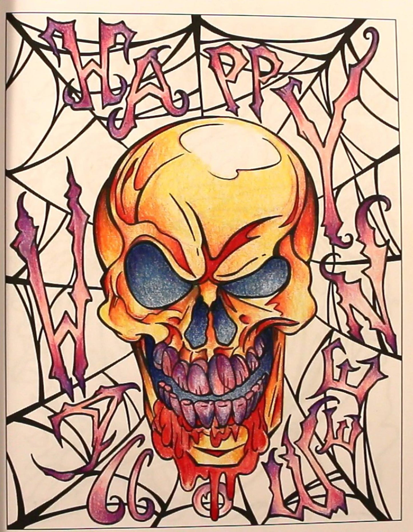 Halloween Madness - Coloring Book PDF (31 Illustrations)