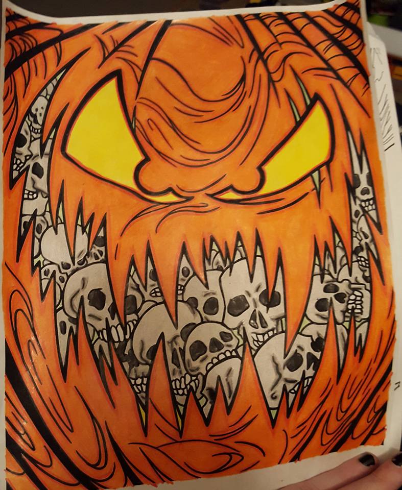 Halloween Madness - Coloring Book PDF (31 Illustrations)
