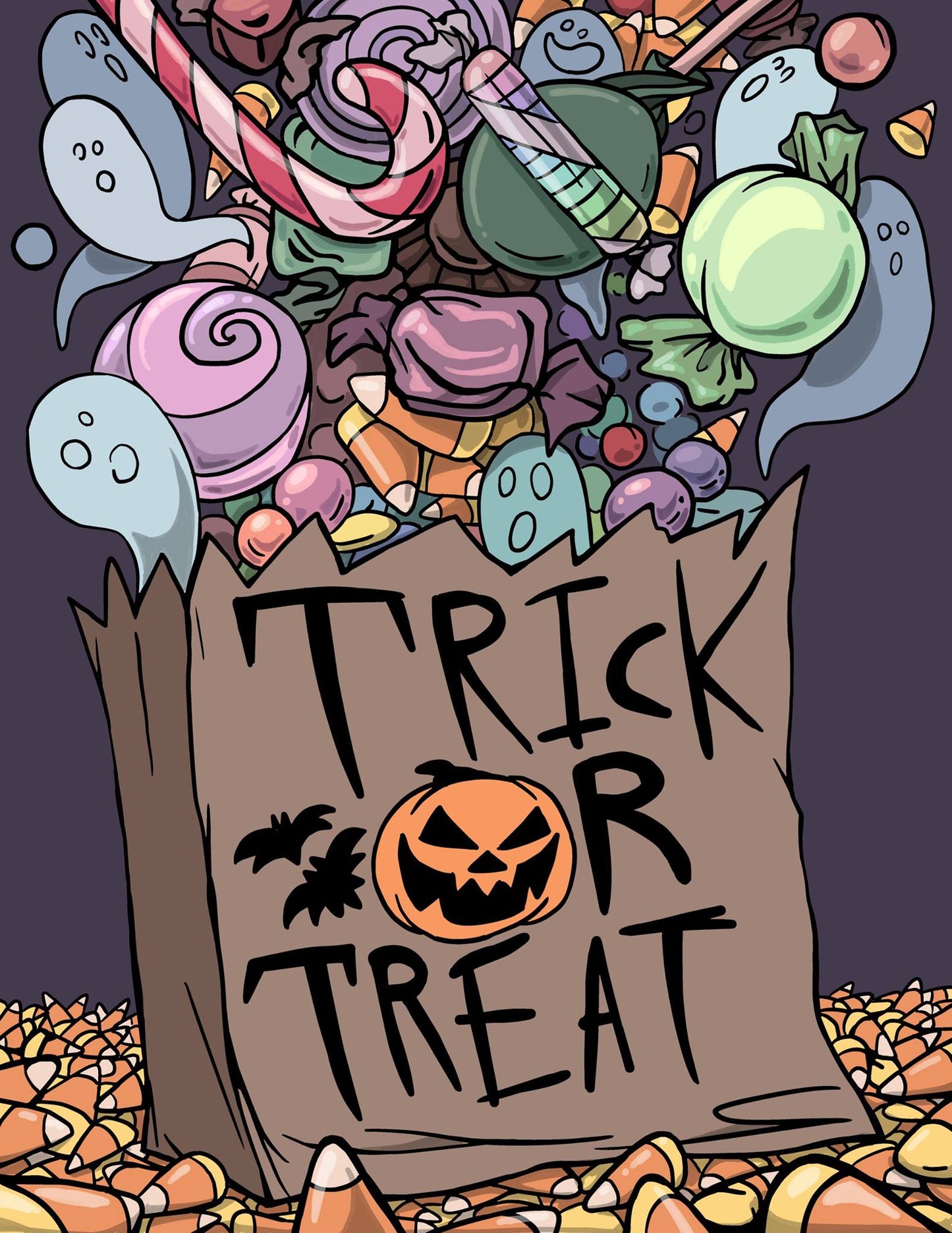 Halloween Madness - Coloring Book PDF (31 Illustrations)