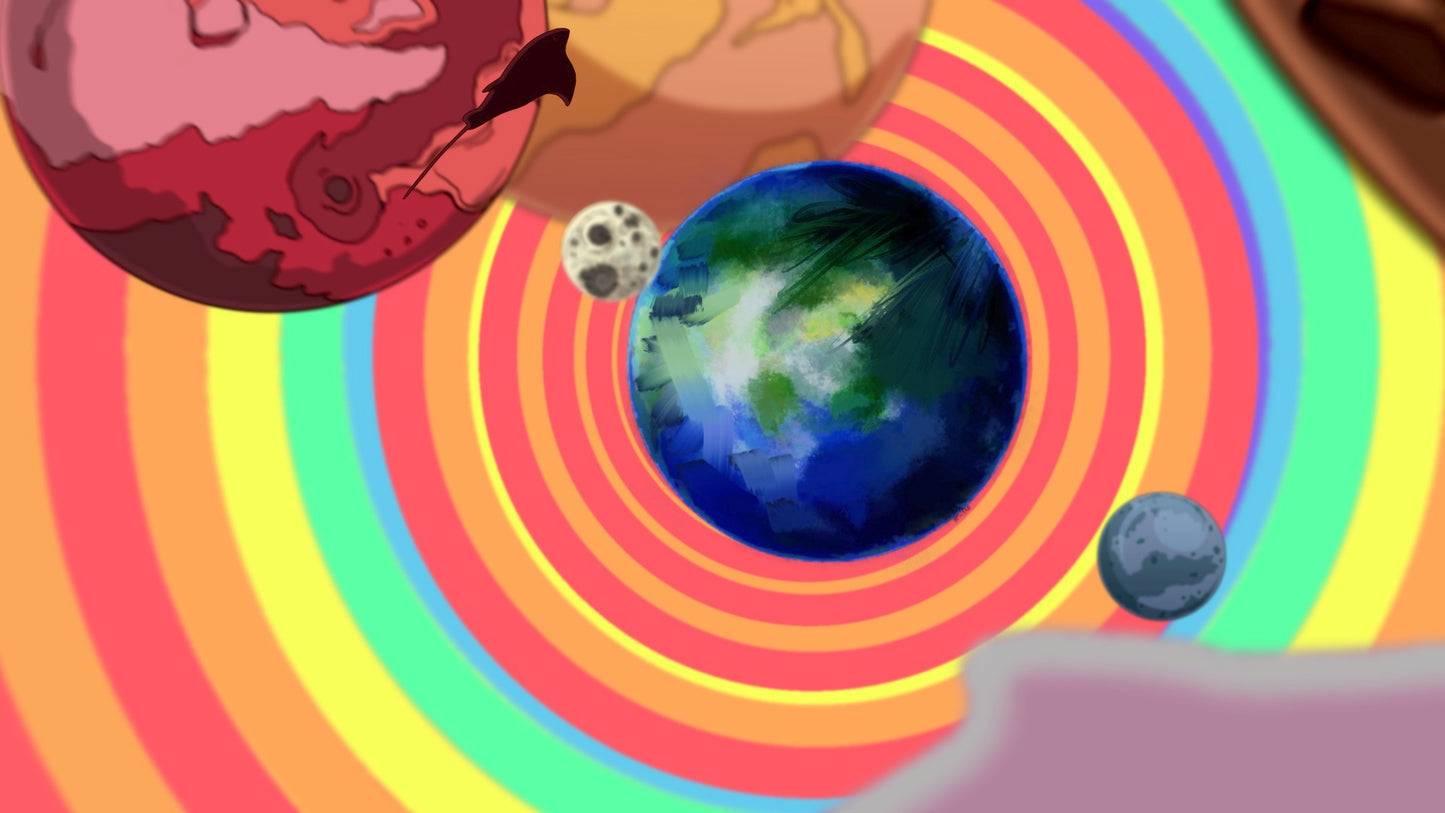 Super Rainbow Sea Earth